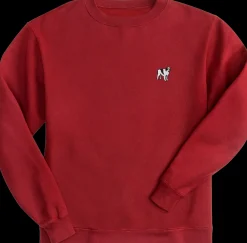 Big Dogs French Terry Fleece Embroidered Crew