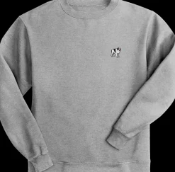 Big Dogs French Terry Fleece Embroidered Crew