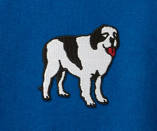 Big Dogs French Terry Fleece Embroidered Hoodie