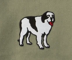 Big Dogs French Terry Fleece Embroidered Hoodie