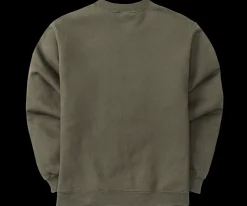 Big Dogs French Terry Fleece Embroidered Crew