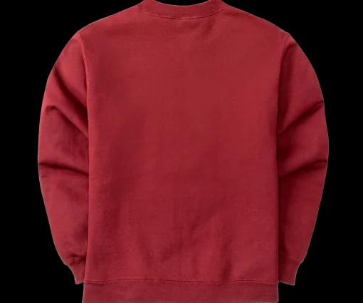 Big Dogs French Terry Fleece Embroidered Crew