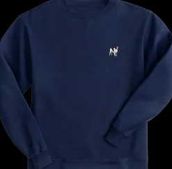 Big Dogs French Terry Fleece Embroidered Crew